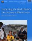 Image for Improving the World Bank&#39;s Development Effectiveness