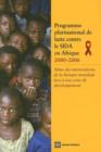 Image for Programme plurinational de lutte contre le SIDA en Afrique 2000-2006 : Bilan des interventions de la Banque mondiale face a une crise de developpement