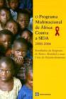 Image for O Programa Multinacional de Africa Contra a SIDA 2000-2006 : Resultados da Resposta do Banco Mundial a uma Crise de Desenvolvimento