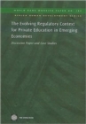 Image for The evolving regulatory context for private education in emerging economies-- discussion paper and case studies
