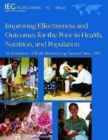 Image for Improving Effectiveness and Outcomes for the Poor in Health, Nutrition, and Population