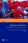 Image for Migration and poverty  : toward better migration opportunities for the poor