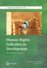 Image for Human Rights Indicators in Development