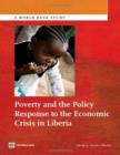 Image for Poverty and the policy response to the economic crisis in Liberia