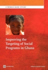 Image for Improving the Targeting of Social Programs in Ghana