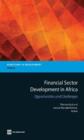Image for Financial sector development in Africa  : opportunities and challenges