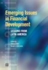 Image for Emerging Issues in Financial Development