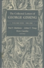 Image for The Collected Letters of George Gissing Volume 9