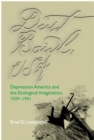 Image for Dust Bowl, USA : Depression America and the Ecological Imagination, 1929–1941