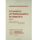 Image for A Century of Mathematics in America, Part 2