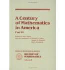 Image for A Century of Mathematics in America, Part 3