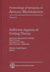 Image for Different Aspects of Coding Theory : American Mathematical Society Short Course..