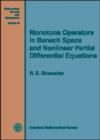 Image for Monotone Operators in Banach Space and Nonlinear Partial Differential Equations