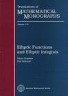 Image for Elliptic Functions and Elliptic Integrals