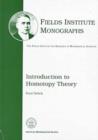 Image for Introduction to Homotopy Theory