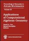 Image for Applications of Computational Algebraic Geometry