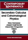 Image for Secondary Calculus and Cohomological Physics