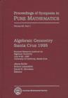 Image for Algebraic Geometry Santa Cruz 1995, Part 1