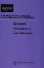 Image for Selected Problems in Real Analysis