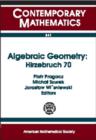 Image for Algebraic Geometry : Hirzebruch 70