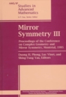 Image for Mirror Symmetry III : Proceedings of the Conference on Complex Geometry and Mirror Symmetry, Montraeal, 1995