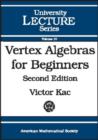 Image for Vertex Algebras for Beginners