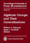 Image for Algebraic Groups and Their Generalizations : Summer Research Institute : Papers