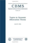 Image for Topics in Dynamic Bifurcation Theory