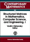 Image for Structured Matrices in Mathematics, Computer Science, and Engineering, Part 1