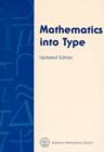 Image for Mathematics into Type