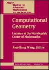 Image for Computational geometry  : lectures at the Morningside Center of Mathematics
