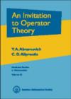 Image for An Invitation to Operator Theory