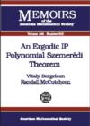 Image for An Ergodic IP Polynomial Szemeredi Theorem