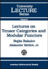 Image for Lectures on Tensor Categories and Modular Functors