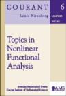 Image for Topics in Nonlinear Functional Analysis