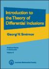 Image for Introduction to the Theory of Differential Inclusions