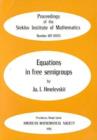 Image for Equations in Free Semigroups