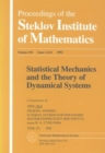 Image for Statistical Mechanics And The Theory Of Dynamical Systems