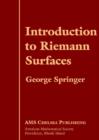 Image for Introduction to Riemann Surfaces