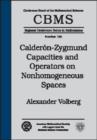 Image for Calderon-Zygmund Capacities and Operators on Nonhomogeneous Spaces