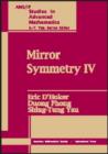 Image for Mirror Symmetry IV