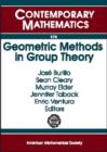 Image for Geometric methods in group theory  : AMS Special Session Geometric Group Theory, October 5-6, 2002, Northeastern University, Boston, Massachusetts : special session at the First Joint Meeting of the 