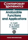 Image for Analyzable Functions and Applications