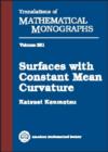 Image for Surfaces with Constant Mean Curvature