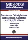 Image for Maximum Principles on Riemannian Manifolds and Applications
