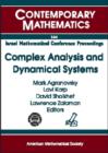 Image for Complex Analysis and Dynamical Systems