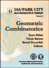 Image for Geometric Combinatorics
