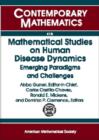 Image for Mathematical Studies on Human Disease Dynamics : Emerging Paradigms and Challenges