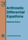 Image for Arithmetic Differential Equations