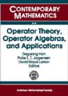 Image for Operator Theory, Operator Algebras, and Applications
